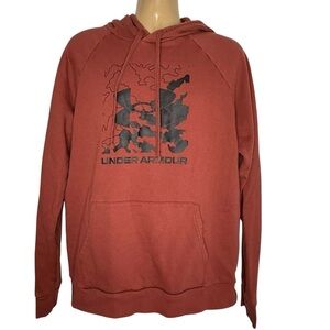 Under Armour Hoodie, Men's, UA Rival‎ Fleece Box Logo Hoodie XL